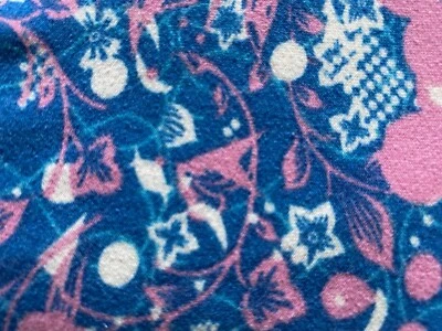 lularoe leggings OS Blue Pink And White Print - Image 1 of 3