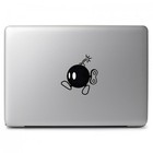 Mario Bomb Black for Macbook Air Pro Laptop Cup Car Window Vinyl Decal Sticker