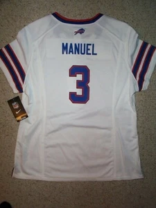 ($95) NIKE Buffalo Bills EJ MANUEL nfl Jersey Adult LADIES/WOMENS/WOMEN'S (xl) - Picture 1 of 3