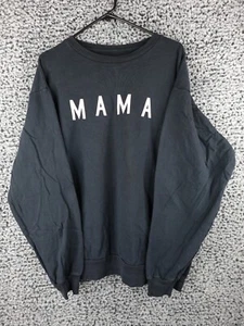 Ford And Wyatt MAMA Sweatshirt Size XL Black Made in USA 100% Cotton - Picture 1 of 10
