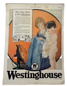 Pubblicità Westinghouse Vintage Ottobre 1922 Giornale Casa Donna - Foto 1 di 7