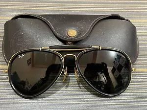 Rare Vintage 1980s Rayban B&L Aviator 62x14mm - Picture 1 of 8