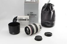 【 Mint en Caja ＋ Funda 】 Canon Ef 70-300mm F/4-5.6L Is USM Objetivos Telephoto