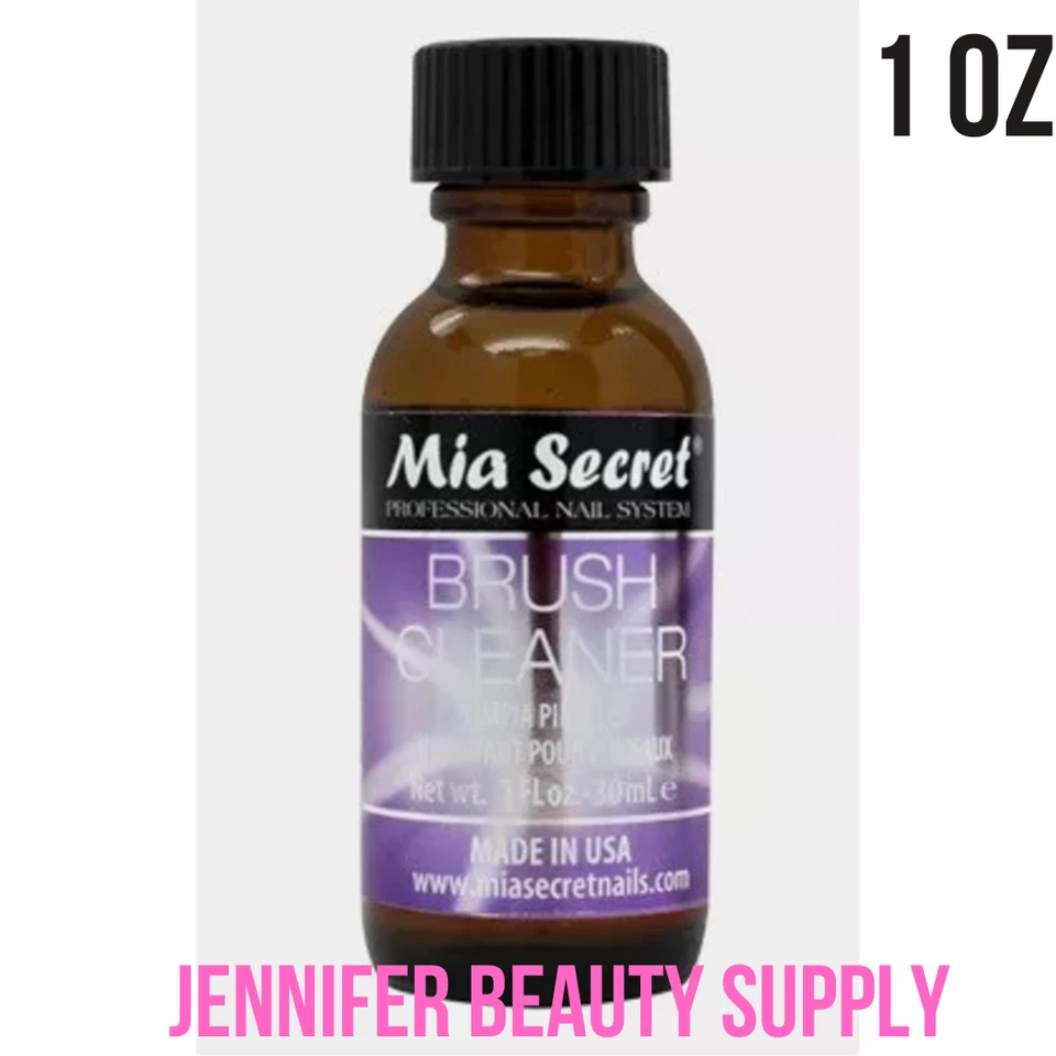 Mia Secret Professional Nail System Limpiador de cepillos 1 fl oz / 30 ml | JBS Foto 1 de 1