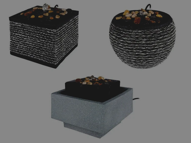 Melinera Gartenbrunnen Brunnen aus Kunstharz Innen Außen Garten Terrasse NEU - Bild 1 von 1