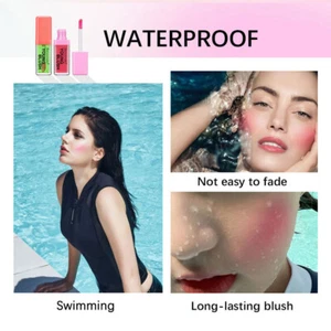 Moisturizing Powder Blusher Liquid Blusher Color Changing Blusher Oil Cosmetics - Picture 1 of 14