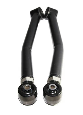 Negro 1 Par Frontal Inferior Ajustable Brazo de control para Jeep Wrangler 2007-2018 4x4/2x4 Foto 1 de 4