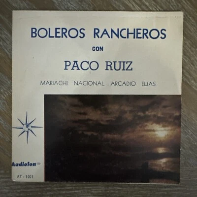 PACO RUIZ Y MARIACHI NACIONAL ARCADIO ELIAS -ESTA NOCHE- MEXICAN 7” EP PS - Image 1 of 4