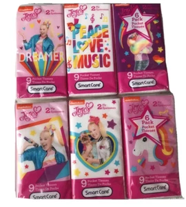 Gesichtsgewebe - Menge 2 Packungen. Smart Care Taschengewebe. JoJo Siwa 12er Packungen - Bild 1 von 1