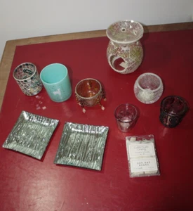 bundle of candle tea light tart burners various - Picture 1 of 4