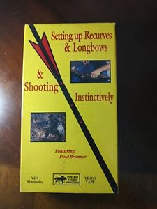 Setting Up Recurves And Longbows And Shooting Instinctively Vhs