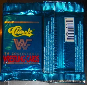 Classic One Wrestling UNGEÖFFNETE PACKUNG (15 KARTEN) 1990 SERIE 1 WWF - Bild 1 von 3