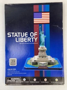Statue of Liberty 3D Puzzle 39 Piece NIB Item#C080h New - Picture 1 of 12