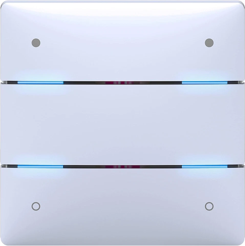 Theben Tastsensor iON 104 KNX, 4 Tasten, 4 Status-LEDs, Temperatursensor, weiß - Bild 1 von 4