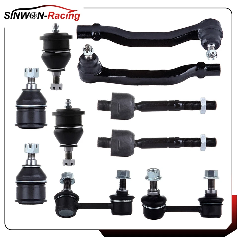 10pc Front Complete Ball Joints Sway Bar Links Kit for 1999-2003 Acura CL TL - Изображение 1 из 4