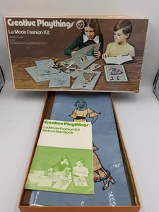 Vintage La Mode Fashion Kit – Creative Playthings ’60s/’70s Art Game, New USA - Picture 1 of 8