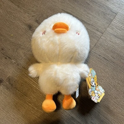 Cuddly White Plum Duck Stuffed Animal Plush Toy, New With Tags - Image 1 of 4