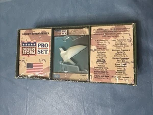Vintage Desert Storm Pro Set Military Trading Cards Complete Peace Dove 1991 - Picture 1 of 2