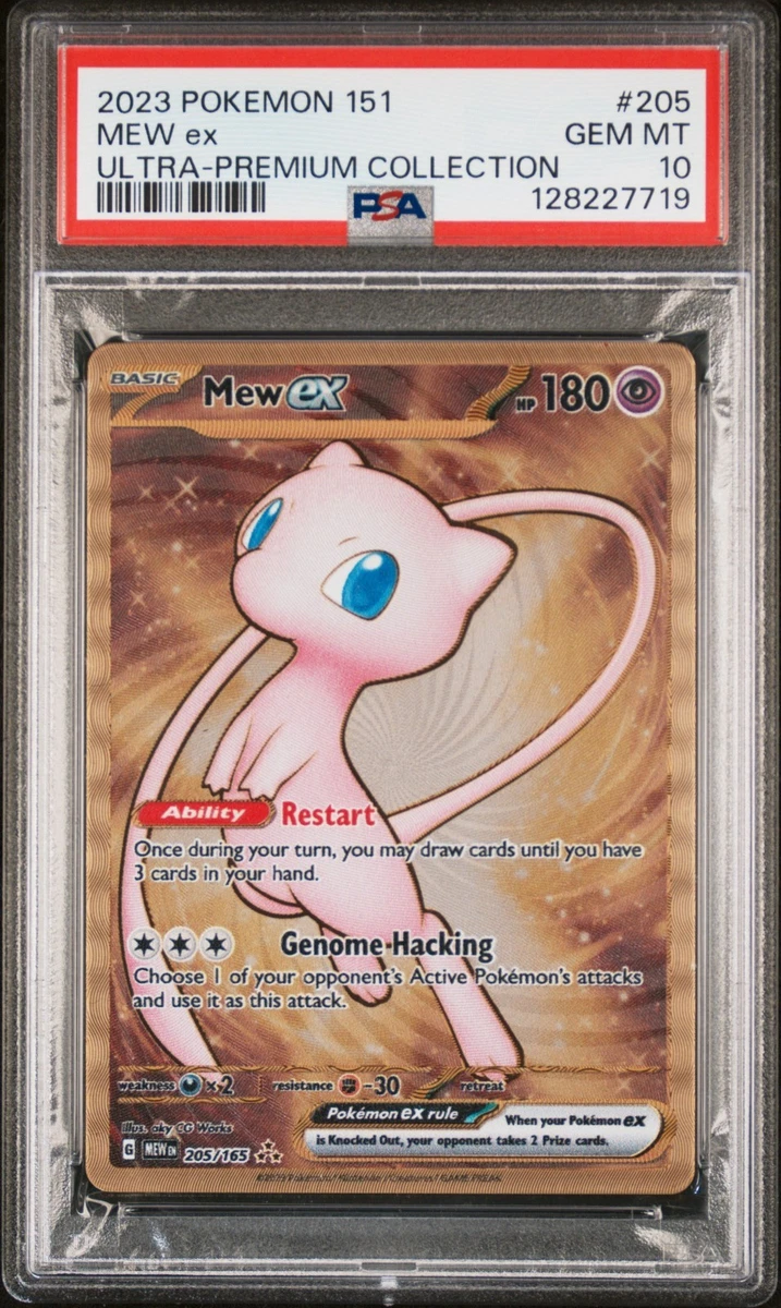 Mew Pokémon TCG Professional Sports Authenticator (PSA) Grade 10