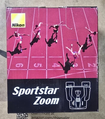 БИНОКЛЬ С ЗУМОМ NIKON 8-24x25 SPORTSTAR (ЧЕРНЫЙ), НОВЫЙ В КОРОБКЕ, БЕСПЛАТНАЯ ДОСТАВКА NO16736 - Изображение 1 из 4