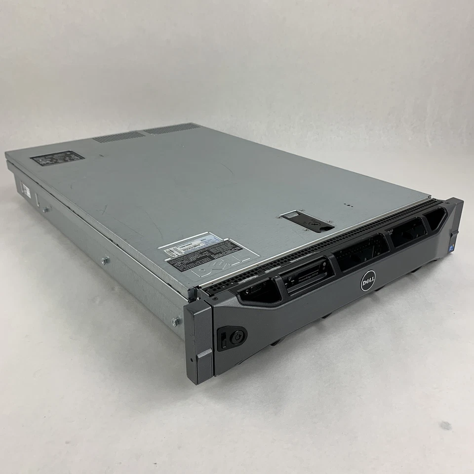 Dell PowerEdge R710 Server x2 Intel Xeon E5650 2.66 GHz 16 GB RAM No HDD No OS - Image 1 of 4