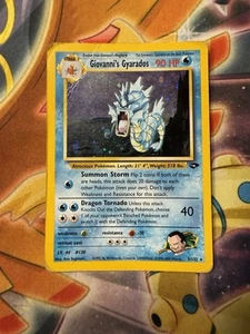 Giovanni’s Gyarados 5/132 Holo Rare Pokemon Gym Challenge English TCG (HP) - Picture 1 of 2