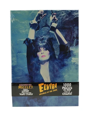 ELVIRA #2 -1000 Piece Horror Jigsaw Puzzle (Messed Up Puzzles) *Rare - Image 1 of 4