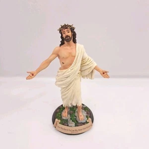 Danbury Mint Jesus Crown Of Thorns 9 Inch Porcelain Sculpture  - Picture 1 of 19