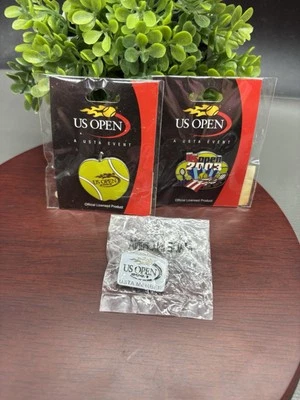 USTA US Open 2003 New York Pin Lot (2) + Member Pin - Image 1 of 4