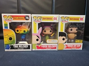 Funko Pop! Vinyl: Bob's Burgers - Louise Belcher - Box Lunch #414 + Tina & Gene  - Bild 1 von 19