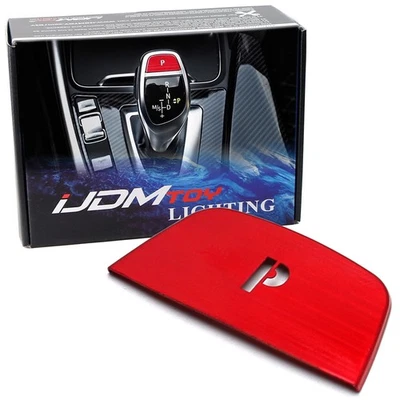 Red Shift Knob P 按钮盖装饰适用于宝马 Fxx 2 3 4 5 6 X3 X5 X6 性能 — 第 1/4 张图片