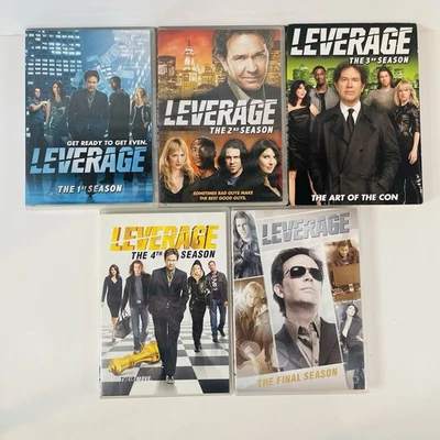 Leverage: The Complete Series (Seasons 1-5, DVD) 1 2 3 4 5 Foto 1 de 4