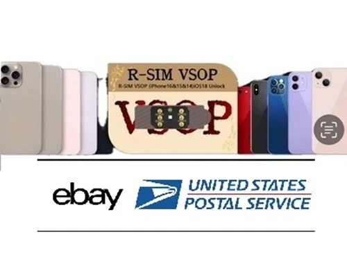 RSim VSOP for iPhone Unlock on 8-16 Pro Max!! iOS 17.x - 18.3!! USA Version!! - Image 1 of 4