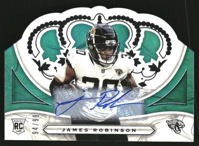 2020 Crown Royale Rookie Autographs #10 James Robinson /99 - Image 1 of 2