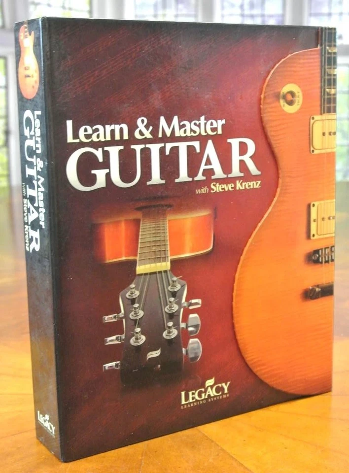 Learn and Master Guitar Steve Krenz 20 DVDs 5 Jam-Along CDs & Lecture Book - Image 1 of 1