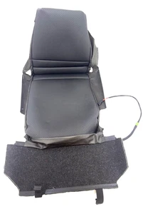 Porsche Panamera 970 Vordersitz Mittel Ersatzbezug Schwarz Leder Original - Picture 1 of 9