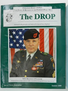 "GREEN BERET" THE DROP MAGAZINE, SUMMER 2008 ISSUE, SPECIAL FORCES ASSOCIATION - Picture 1 of 1