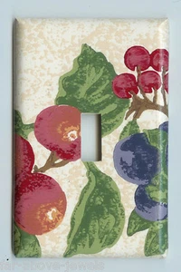Light Switch Switchplate Outlet Cover  FRUIT MEDLEY Kitchen Decor - Picture 1 of 24