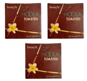 (3 Pack) Benefit Cosmetics HOOLA DEEP Matte BRONZER TOASTED 0.28 oz / 8g - Picture 1 of 3