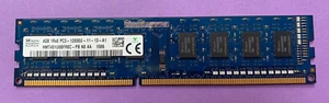 🔺SK Hynix 4GB 1RX8 PC3-12800U COMPUTER RAM SPEICHER HMT451U6BFR8C-PB - Bild 1 von 2