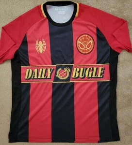 BoxLunch Spider-Man / Daily Bugle Jersey L spiderman box lunch - Picture 1 of 2