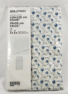 Ikea Gulsparv Blueberry Crib Duvet Cover/Pillowcase Cotton NIP 804.270.70 - Picture 1 of 3