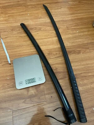 ¡CAJA ABIERTA! 40"" Katana Polipropileno/Plástico Espada Larga Alta Dureza Entrenamiento Foto 1 de 4