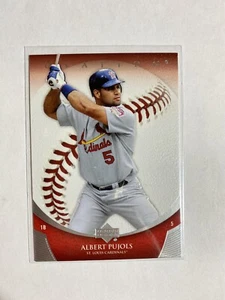 2006 Upper Deck Ovation Albert Pujols #19 NM Embossed St. Louis Cardinals - Picture 1 of 2