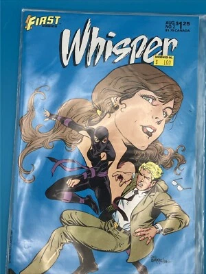 First comicsWHISPER #2,4,5,6,8,10,11,12,22,23,24,25,26,28,29,30,31,32,34,35,36, - Image 1 of 4