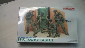 DML Modellbausatz im Maßstab 1:35 von vier US Navy Seals - Bild 1 von 1