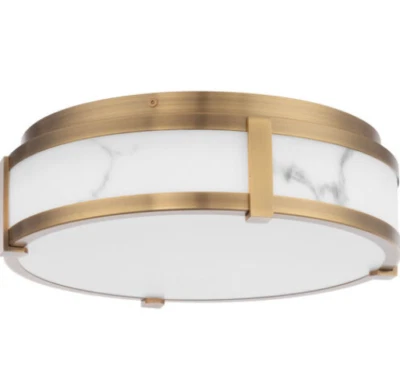 Luz de montaje empotrado Constantine Capital Lighting acabado latón FM27214-AB Foto 1 de 3