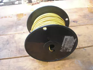 500 FT SPOOL  Stranded Hookup Wire, 14 AWG Yellow - Picture 1 of 3