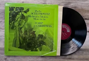 Phyllis Schlomovitz Mittelalter bis Moderne Musik für die Harfe zu Weihnachten LP - Bild 1 von 6