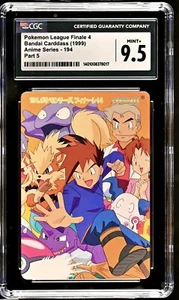Pokemon League Finale 4 194 Bandai Carddass Anime Series Graded Pokemon CGC 9.5 - Picture 1 of 2